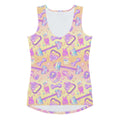 Stylish Glitter Gains Tank Top features a fun gym-inspired print, perfect for breezy workouts at your favorite fitness store.