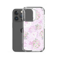 Stylish Anniversary iPhone® Clear Case features a solid back and flexible sides for optimal protection and easy access.