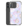Sleek Anniversary iPhone® Clear Case with solid back and flexible sides, designed for stylish protection and easy access.