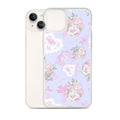 Protect your phone stylishly with the Anniversary iPhone® Clear Case, featuring a sleek design and precise port openings.