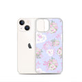 Protect your iPhone® with the stylish Anniversary iPhone® Clear Case, featuring a durable back and flexible sides.