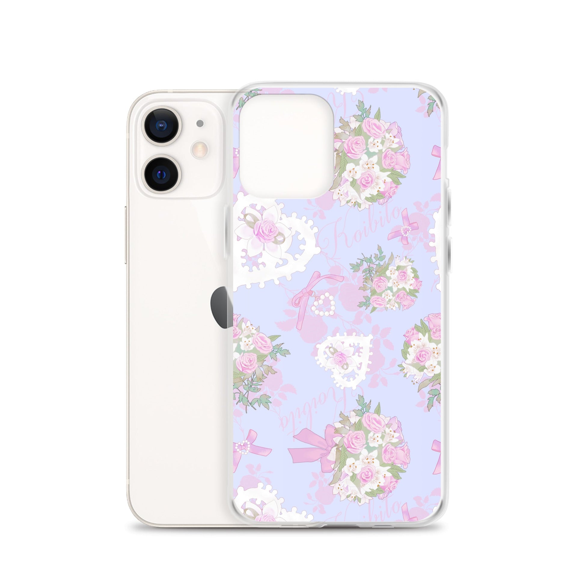 Stylish Anniversary iPhone® Clear Case offers durable protection against scratches and dirt, perfect for everyday use.