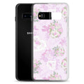 Protect your phone in style with the Anniversary Samsung® Clear Case, featuring a floral pastel design perfect for any outfit.