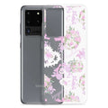 Elegant Anniversary Samsung® Clear Case complements pastel outfits while protecting your phone from daily wear.