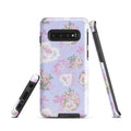Stylish and protective, the Anniversary Samsung® Tough Case showcases floral designs for your Galaxy S10.
