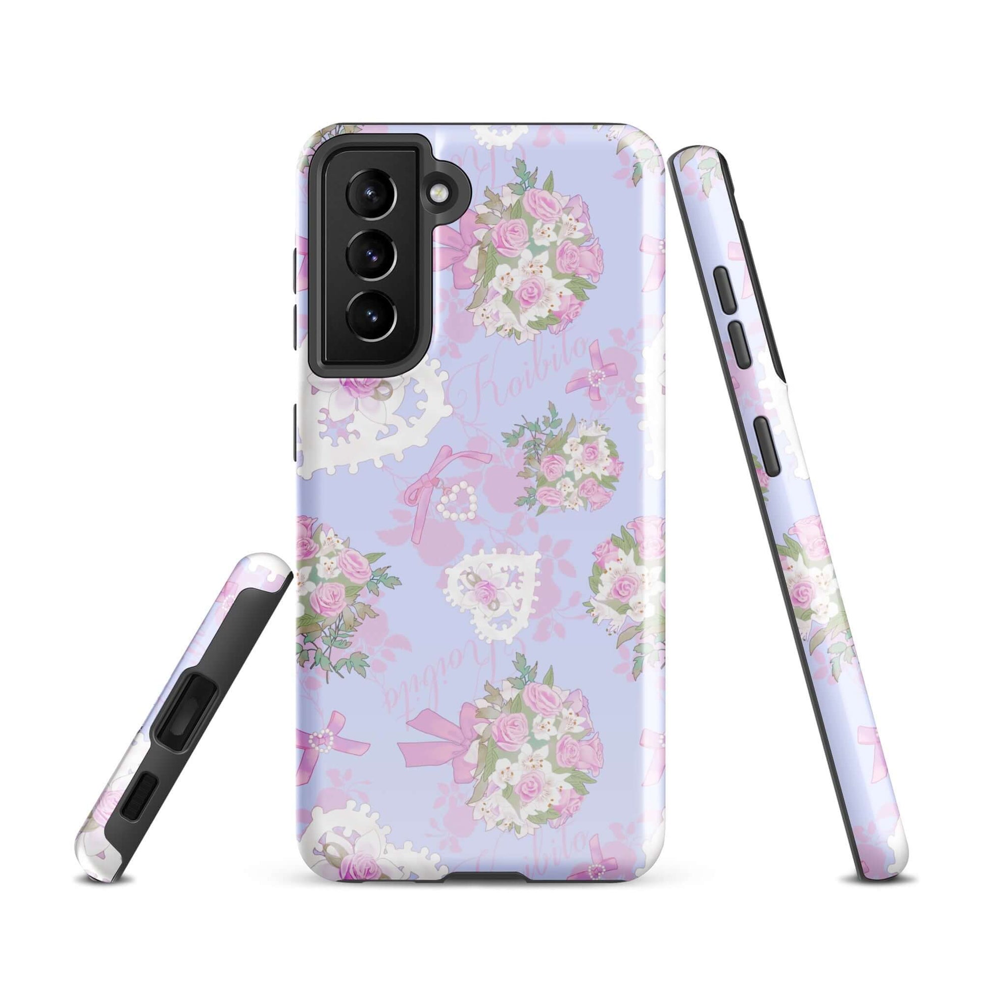 Stylish and durable, the Anniversary Samsung® Tough Case protects your phone with impact-resistant materials.