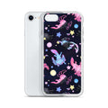 Discover the Axolotl iPhone® Clear Case featuring a vibrant design, protecting your phone from scratches and dirt.