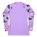 Long-sleeve Axolotl Rash Guard offers sun protection and comfort for active sports enthusiasts. Perfect for outdoor adventures!