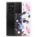 Protect your Samsung with the stylish Axolotl Samsung® Clear Case, featuring cute axolotl designs.