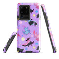 Stylish Axolotl Samsung® Tough Case featuring vibrant designs, offering impact resistance and dual-layer protection.