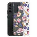 Stylish Berry Samsung® Clear Case showcases dessert-themed design while protecting your phone from damage.