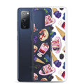 Berry Samsung® Clear Case features a dessert design, ensuring your phone stays protected and stylish this summer.