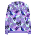 Colorful Butterfly Hoodie featuring vibrant butterfly silhouettes, perfect for a unique and comfy style.