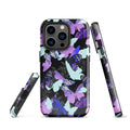 Stylish Butterfly iPhone® Tough Case featuring durable dual-layer protection and a vibrant butterfly design.
