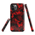 Stylishly protect your phone with the Butterfly iPhone® Tough Case, featuring vibrant red and black butterfly designs.