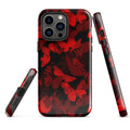 Stylish Butterfly iPhone® Tough Case featuring a durable design for maximum protection and impact absorption.