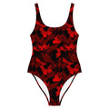 Colorful Butterfly One-Piece Swimsuit featuring a unique butterfly print, perfect for showcasing your best features.