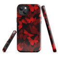 Stylish Butterfly iPhone® Tough Case features a vibrant butterfly design, ensuring protection and fashion for your phone.