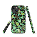 Choco Mint iPhone® Tough Case features a stylish mint design for maximum protection and impact absorption.
