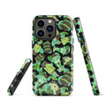 Choco Mint iPhone® Tough Case features a stylish design and dual-layer protection for ultimate phone safety.