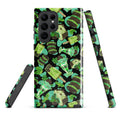Stylish Choco Mint Samsung® Tough Case featuring vibrant mint patterns, ensuring durability and protection for your phone.
