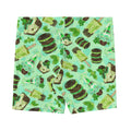 Choco Mint Shorts feature a fun dessert print, offering comfort and style for your active lifestyle. Perfect for workouts!