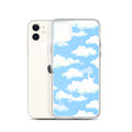 Stylish Cloudy Sky iPhone® Clear Case offers protection with a flexible design and vibrant cloud pattern for your phone.