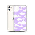 Sleek Cloudy Sky iPhone® Clear Case protects against scratches and dust with a stylish cloud design. Perfect for your phone!