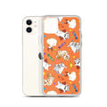 Trick or Treaters iPhone® Clear Case features a fun design, offering durable protection from scratches and dirt.