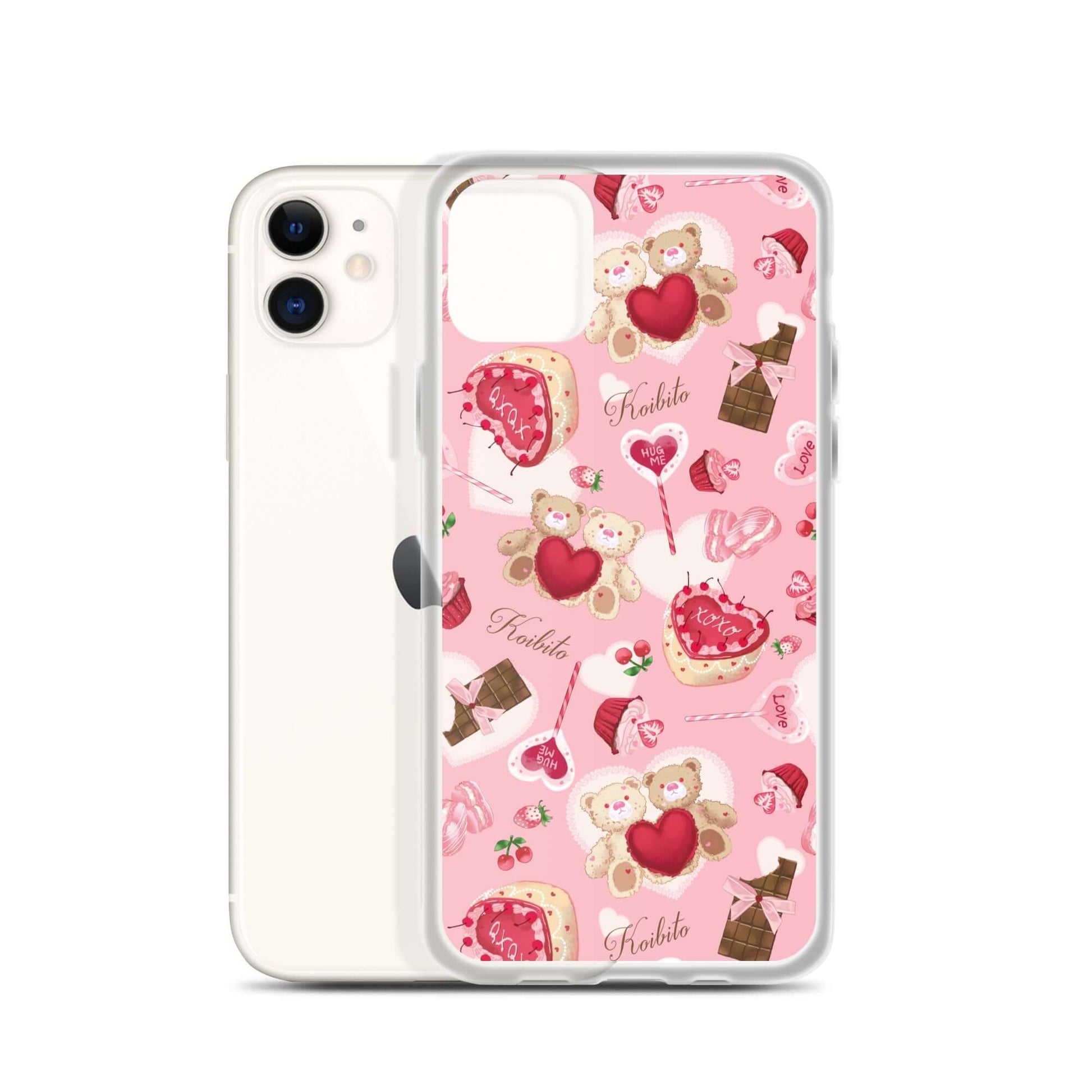 Protect your phone with the Sugar Sweetheart iPhone® Clear Case, featuring a cute design and durable materials.