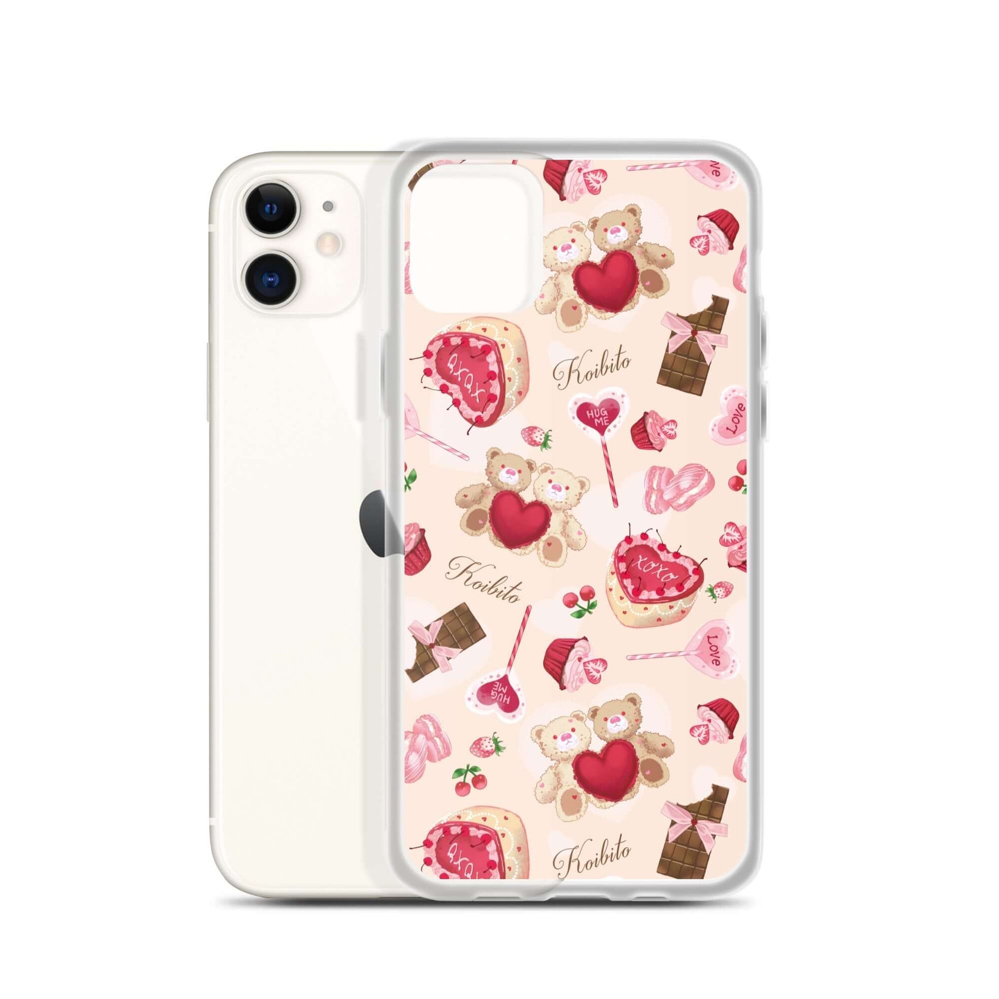 Protect your iPhone® stylishly with the Sugar Sweetheart iPhone® Clear Case featuring a cute, colorful design.