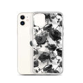 Protect your phone stylishly with the Enchanted Rose iPhone® Clear Case (Transparent), featuring a sleek floral design.