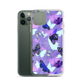 Stylish Butterfly iPhone® Clear Case offers protection against scratches and dirt with a flexible design.