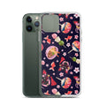 Matsuri iPhone® Clear Case showcases a vibrant design while protecting your phone from scratches and dust.