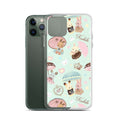 Sleek Parasol Bunny iPhone® Clear Case offers stylish protection against scratches and dirt for your device.