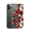 Sleek Enchanted Rose iPhone® Clear Case (Transparent) offers protection against scratches and dust while showcasing style.