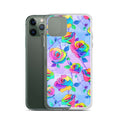 Sleek Enchanted Rose iPhone® Clear Case offers protection against scratches and dirt, featuring a solid back and flexible sides.