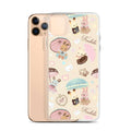 Protect your phone stylishly with the Parasol Bunny iPhone® Clear Case, featuring a cute bunny design and flexible sides.