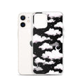 Cloudy Sky iPhone® Clear Case showcases a modern design with flexible sides for easy use and solid protection.