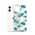 Sleek Higanbana iPhone® Clear Case showcases floral design, protecting your phone from scratches and dirt.