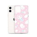 Protect your iPhone® with the Snow Bunny iPhone® Clear Case, featuring a cute design and flexible, durable construction.
