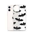 Morrigan iPhone® Clear Case featuring a sleek design that protects against scratches, dust, and dirt with flexible sides.