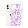 Stylish Sea Princess iPhone® Clear Case features a flexible design with vibrant sea-themed graphics and precise openings.