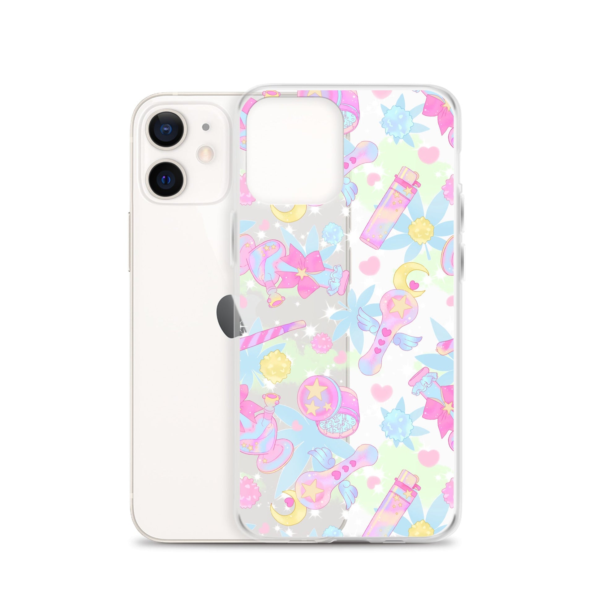 Protect your iPhone® with the stylish Indica Magica iPhone® Clear Case, featuring a flexible design and solid back.