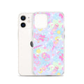 Colorful Indica Magica iPhone® Clear Case featuring a protective design against scratches, dust, and dirt.