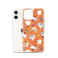 Protect your phone with the Trick or Treaters iPhone® Clear Case, featuring a vibrant, playful design.