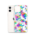 Stylish and protective, the Enchanted Rose iPhone® Clear Case (Transparent) showcases vibrant floral designs.