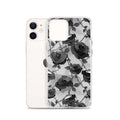 Sleek Enchanted Rose iPhone® Clear Case features flexible sides and solid back for ultimate protection and style.