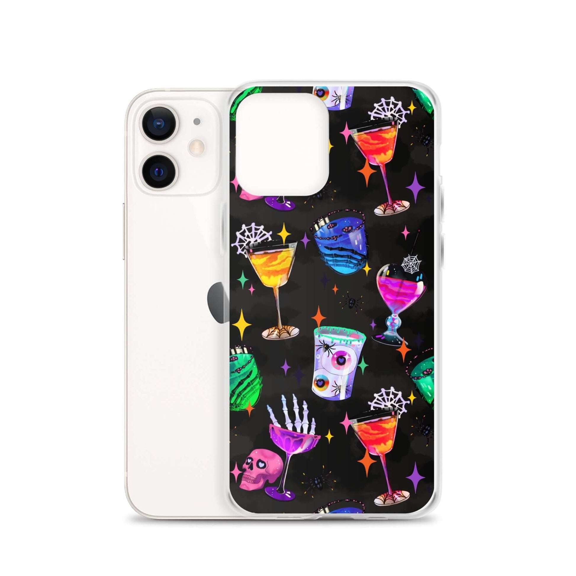 Protect your phone in style with the Monster Party iPhone® Clear Case, featuring vibrant designs and a flexible fit.