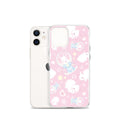 Protect your phone stylishly with the Snow Bunny iPhone® Clear Case, featuring a cute bunny design and flexible sides.